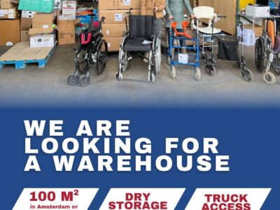 Netherlands for Ukraine: NL4UA.ORG - is urgently looking for a ~100 sqm WAREHOUSE in Amsterdam