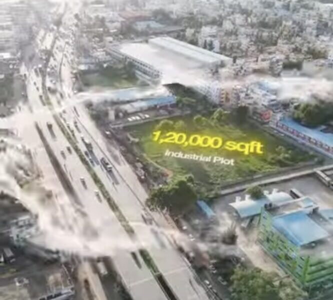 Prime Commercial Land for Sale in Bangalore – Rare 3-Side Road Access Near Madavara Station
