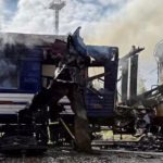 Savage: Zelensky Denounces “Savage” Russian Drone Strike on Ukrainian Train Station, Claiming 30 Victims Amid Escalating Atrocities