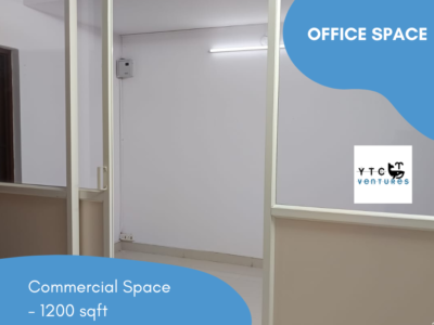 Prime Ground Floor Commercial Space 1200 sqft for Rent – Kammanahalli Main Road, near BDA Complex