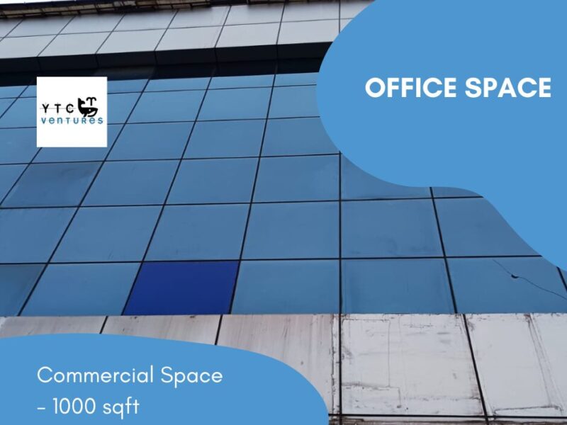 Commercial Space Prime 1000 Sq Ft Ground Floor for Rent – Hennur Main Road, Kalyan Nagar (Near Hennur Cross)