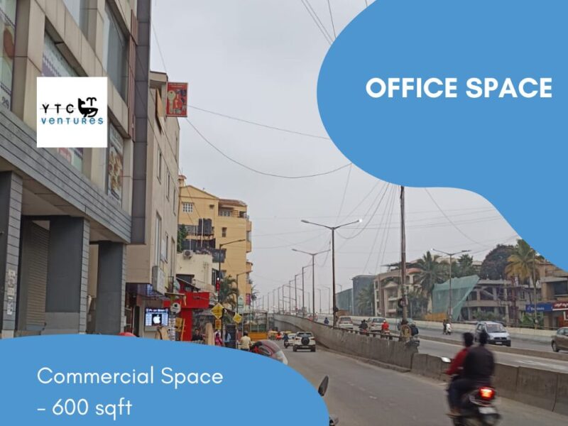 Prime 600 Sq Ft Commercial Space for Rent – Hennur Main Road, Kalyan Nagar (Next to Hennur Cross)