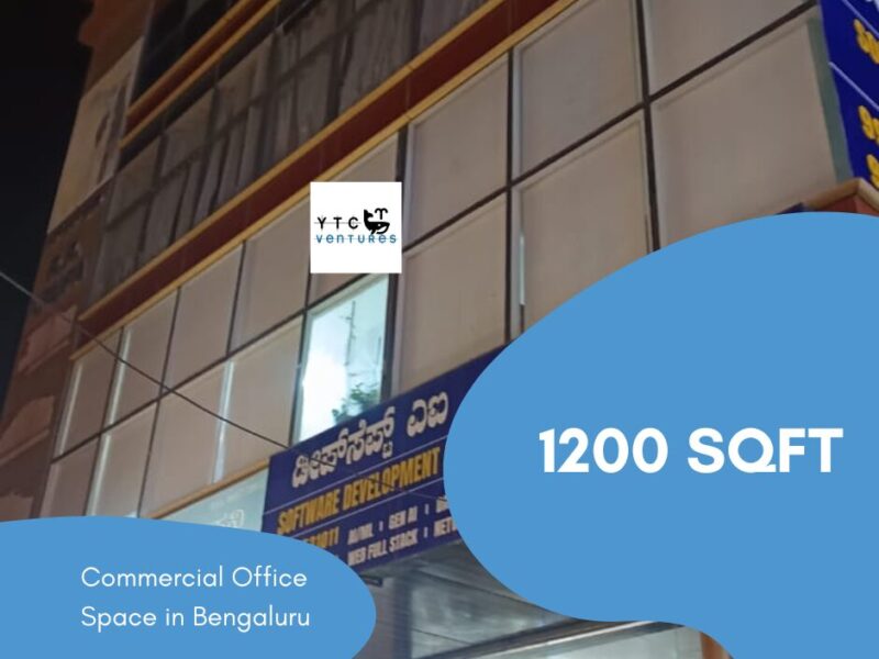 Commercial Space 1200 sqft for IT Company / Software / Consulting on 2nd floor near Reva University - Yelahanka, Bengaluru