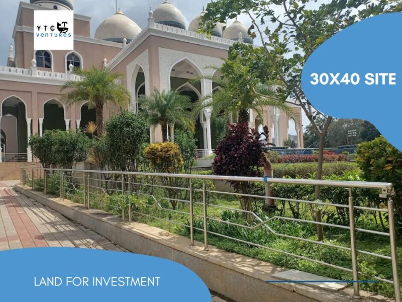 30×40 Residential Plot – Prime Investment Opportunity - 3 mins from Haj Bhavan, Thannisandra.