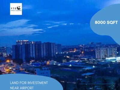 Invest in land - 8000 sq ft - Near Thanisandra for Commercial