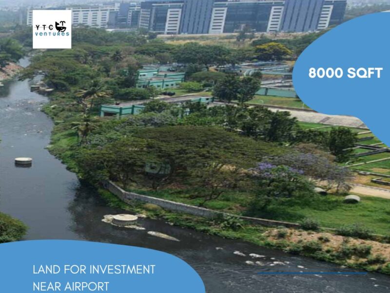 Invest in land - 8000 sq ft - Near Thanisandra for Commercial