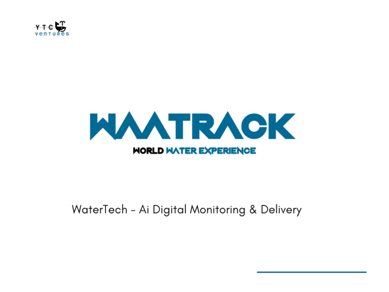 Investment Opportunity: WAATRACK™ App World Water Experience: Revolutionary Digital Water Monitoring & Delivery Platform Seeking Angel Investors