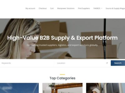 Seed Investment Opportunity – YAKBOS.COM An AI-Powered B2B Supply, Sourcing & Export Platform